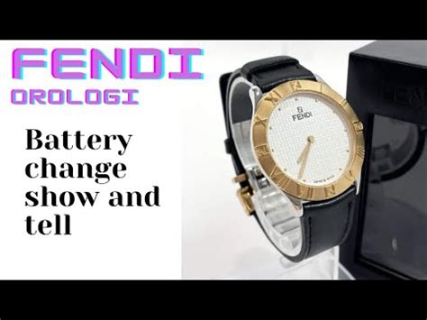 replace battery fendi watch north york|Fendi watch battery replacement.